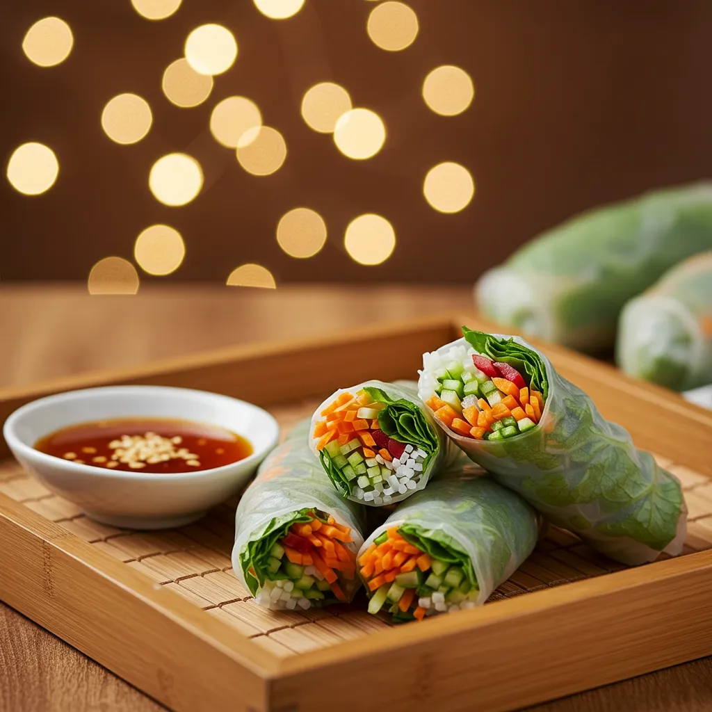 Easy Spring Rolls - secondary view